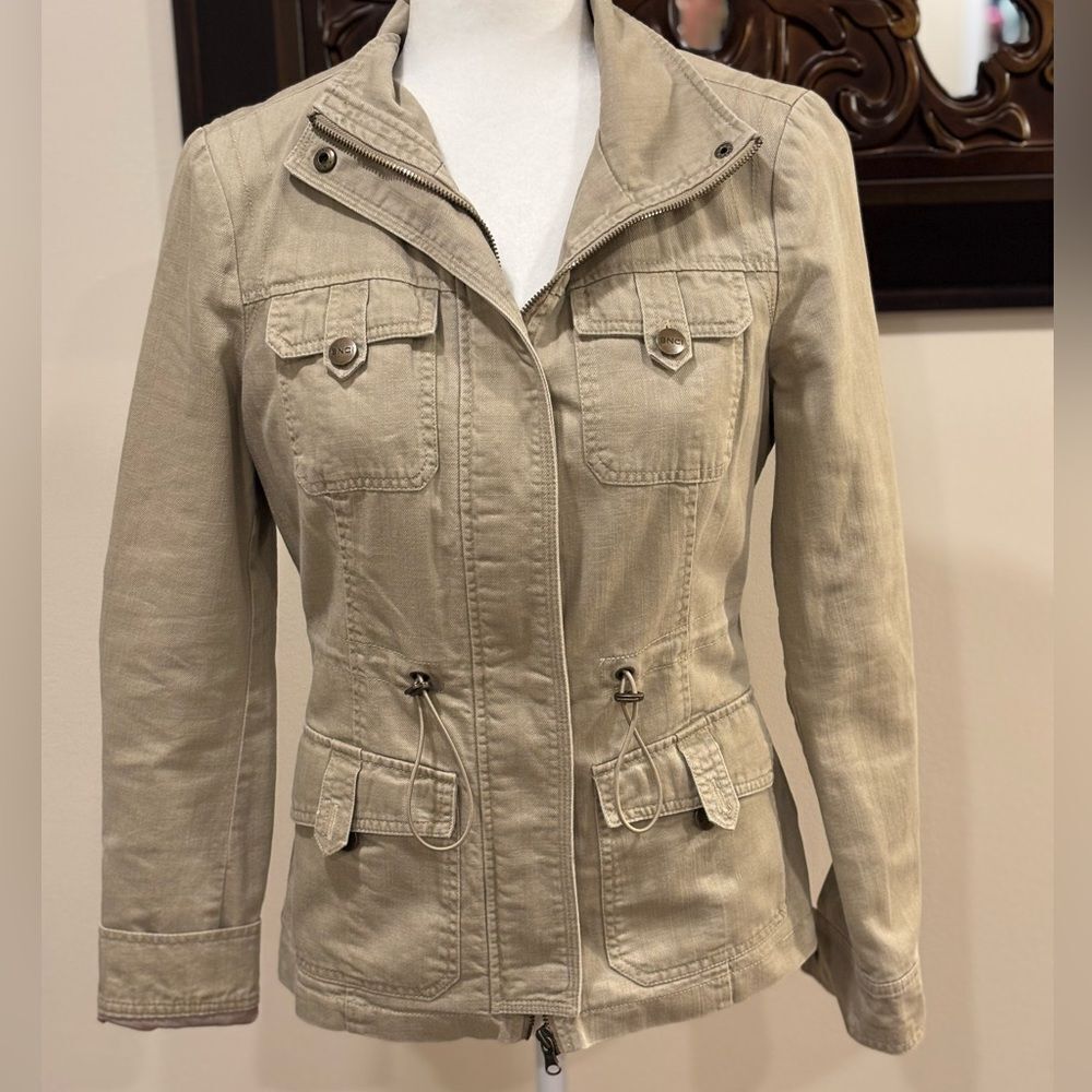 Blanc Noir/BNCI lightweight jacket.  Size women’s small.